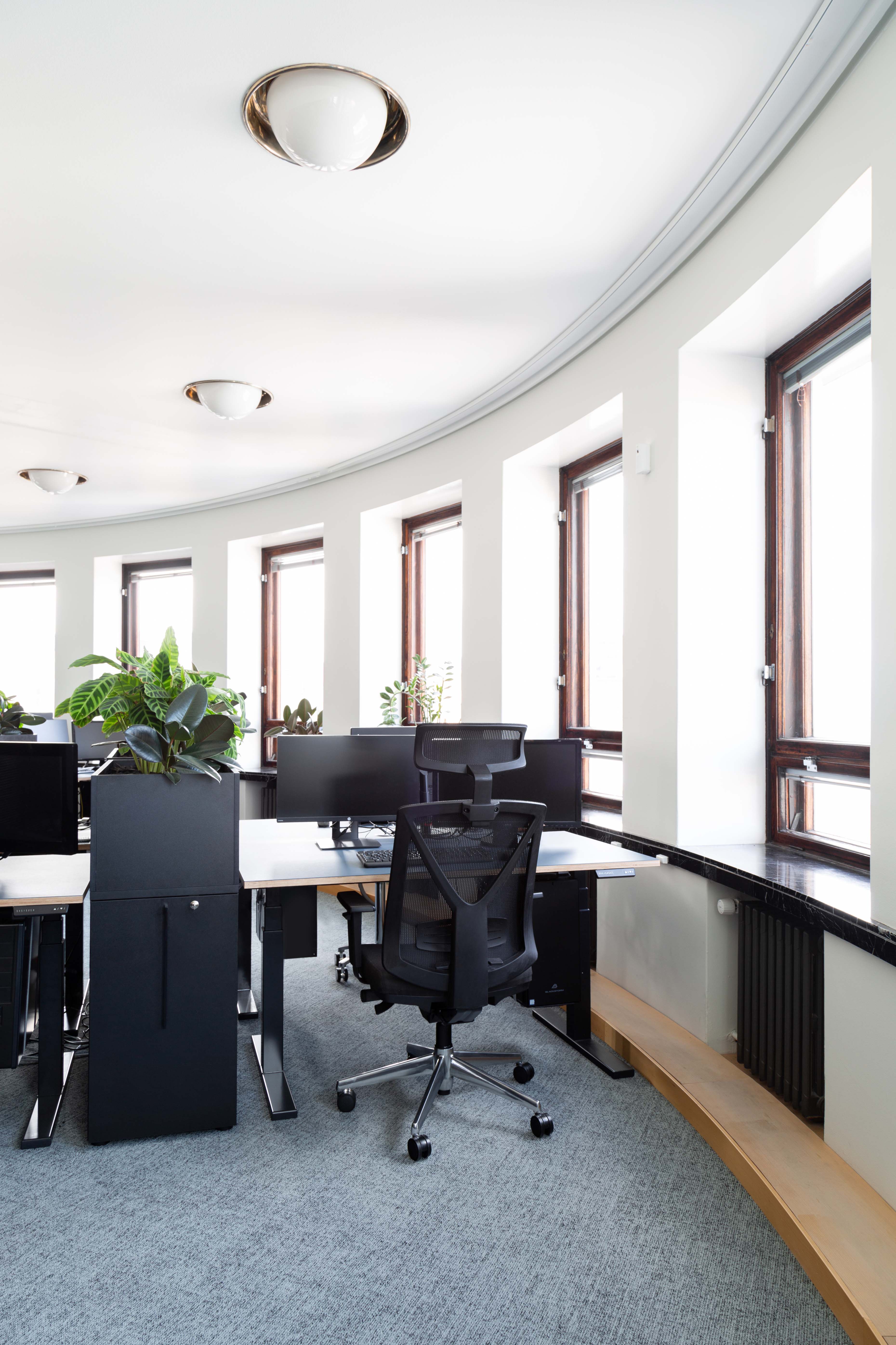 Air Dice office open work space