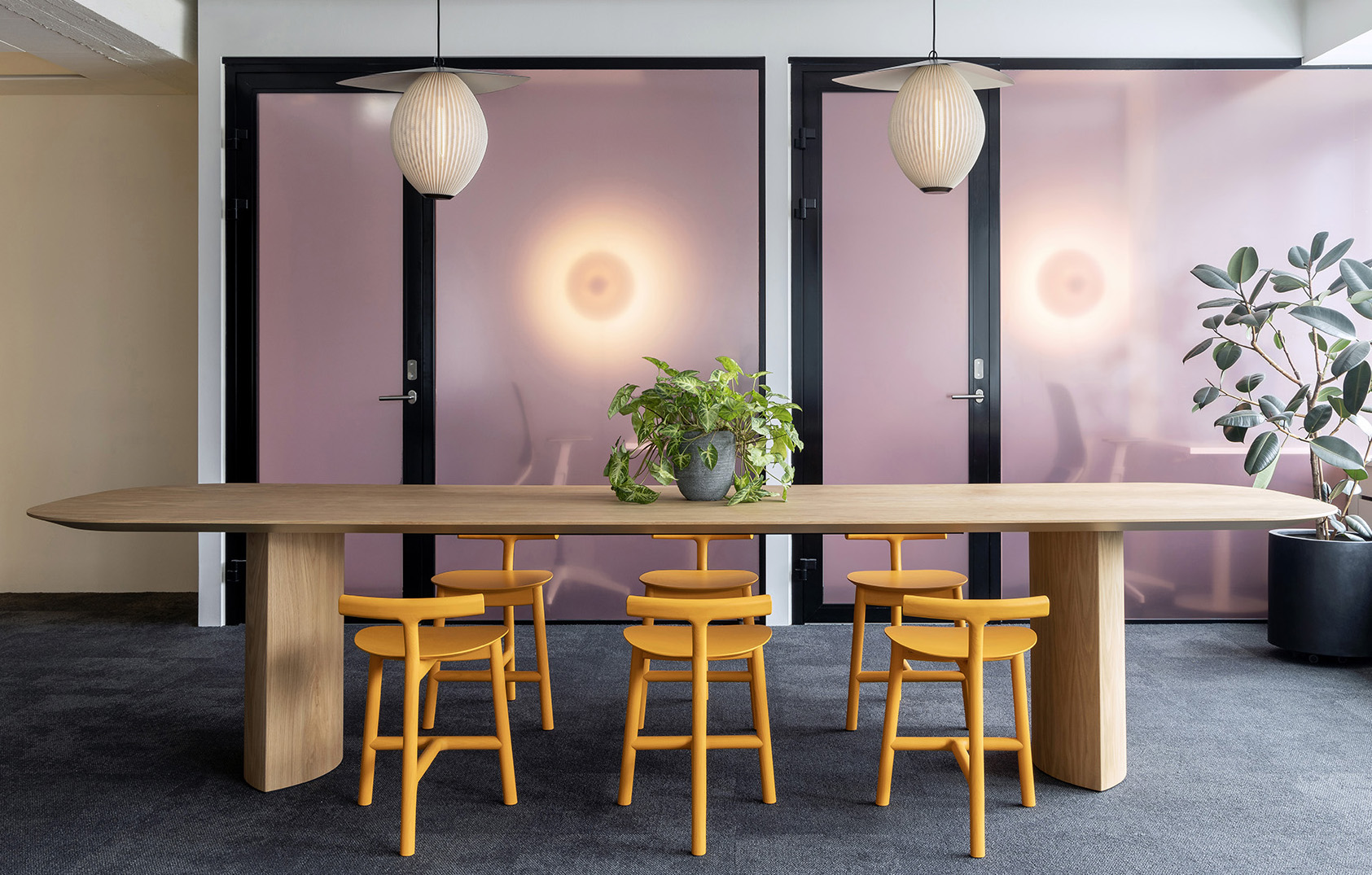 Howspace office design kitchen lounge coworking space