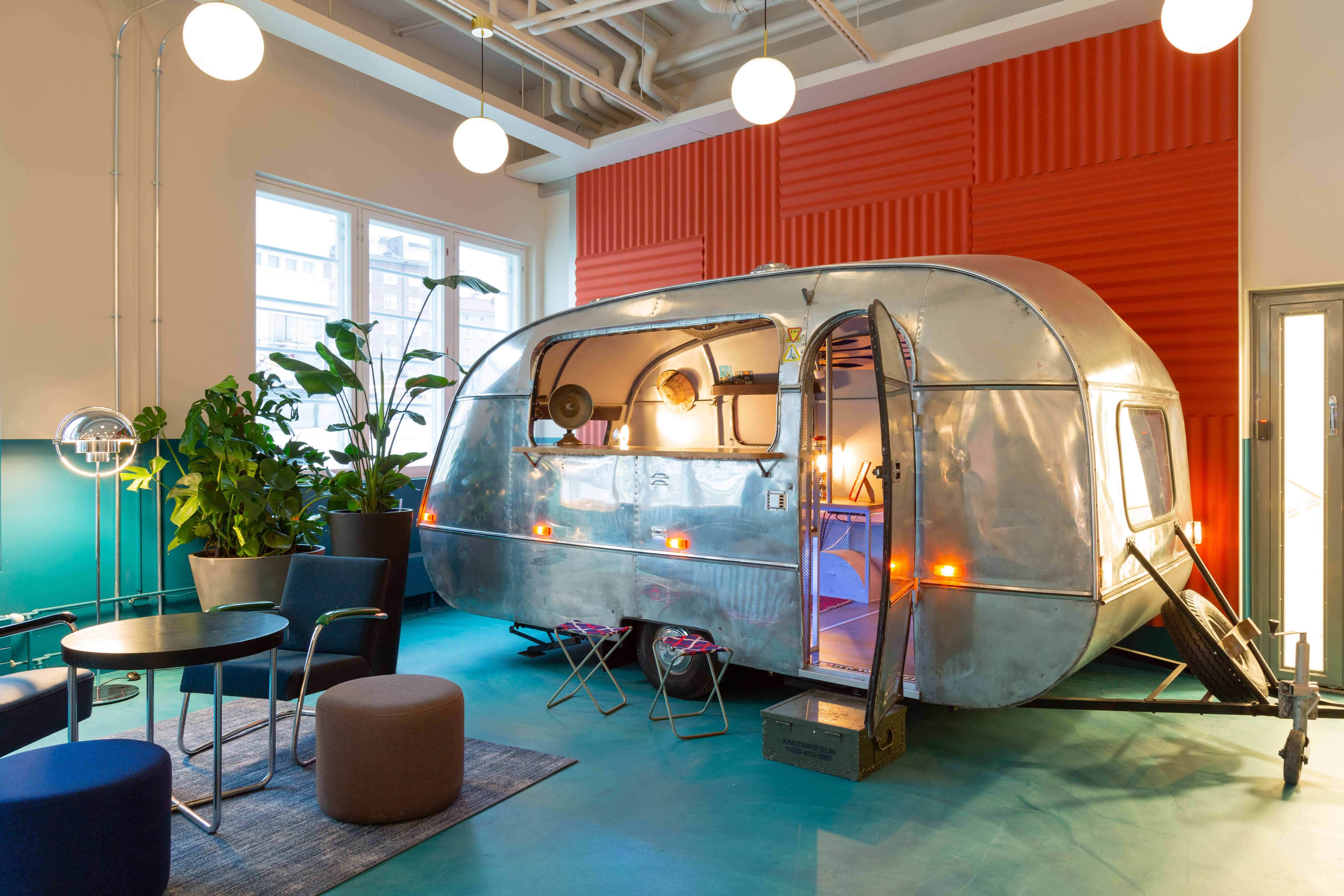 MOW Supernova coworking hub caravan