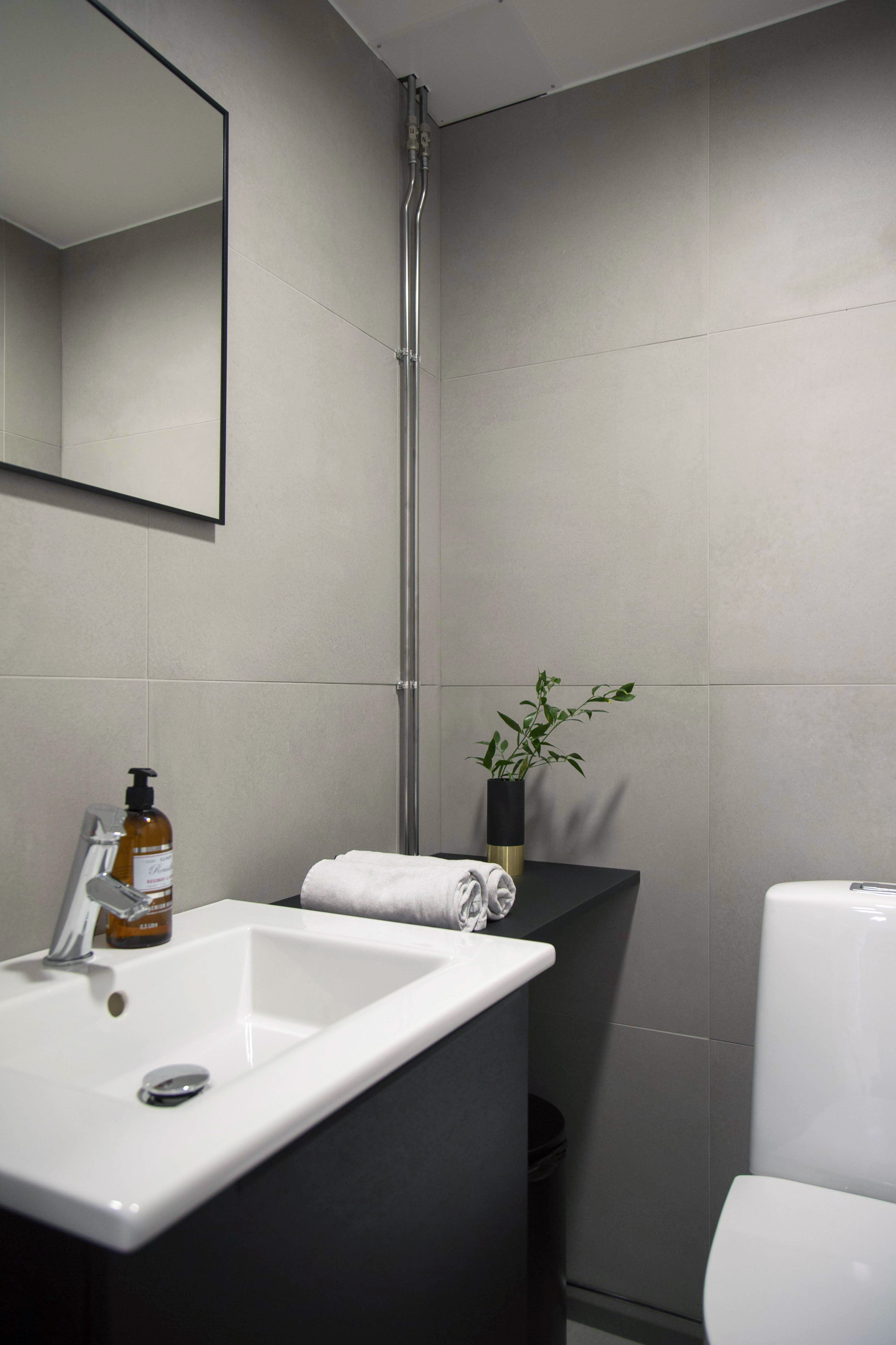 MedEngine office bathroom