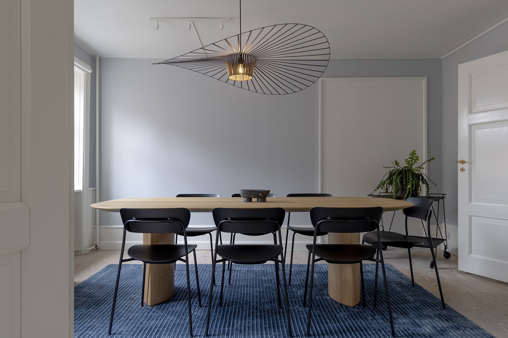 MedEngine Copenhagen office meeting room blue