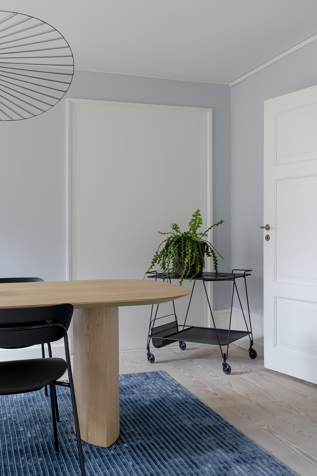 MedEngine Copenhagen office meeting room blue