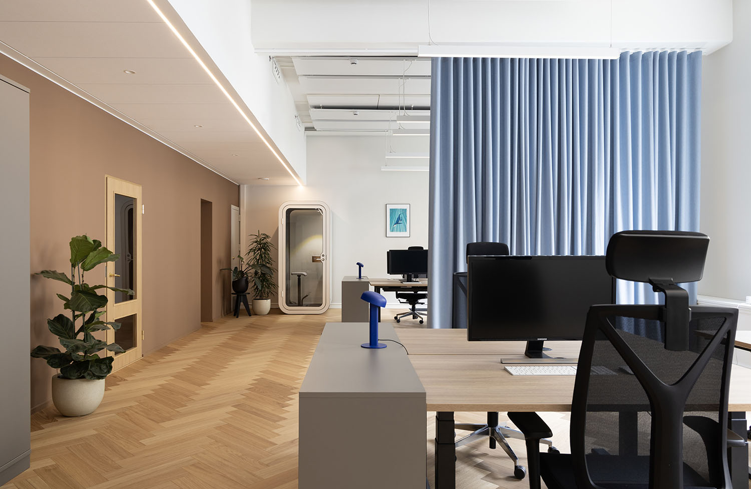 Open Ocean Venture VC Office design workspace open