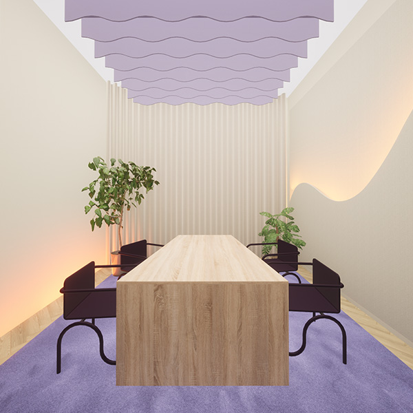  Podimo studio & office design behind the scenes 3d sketch studio