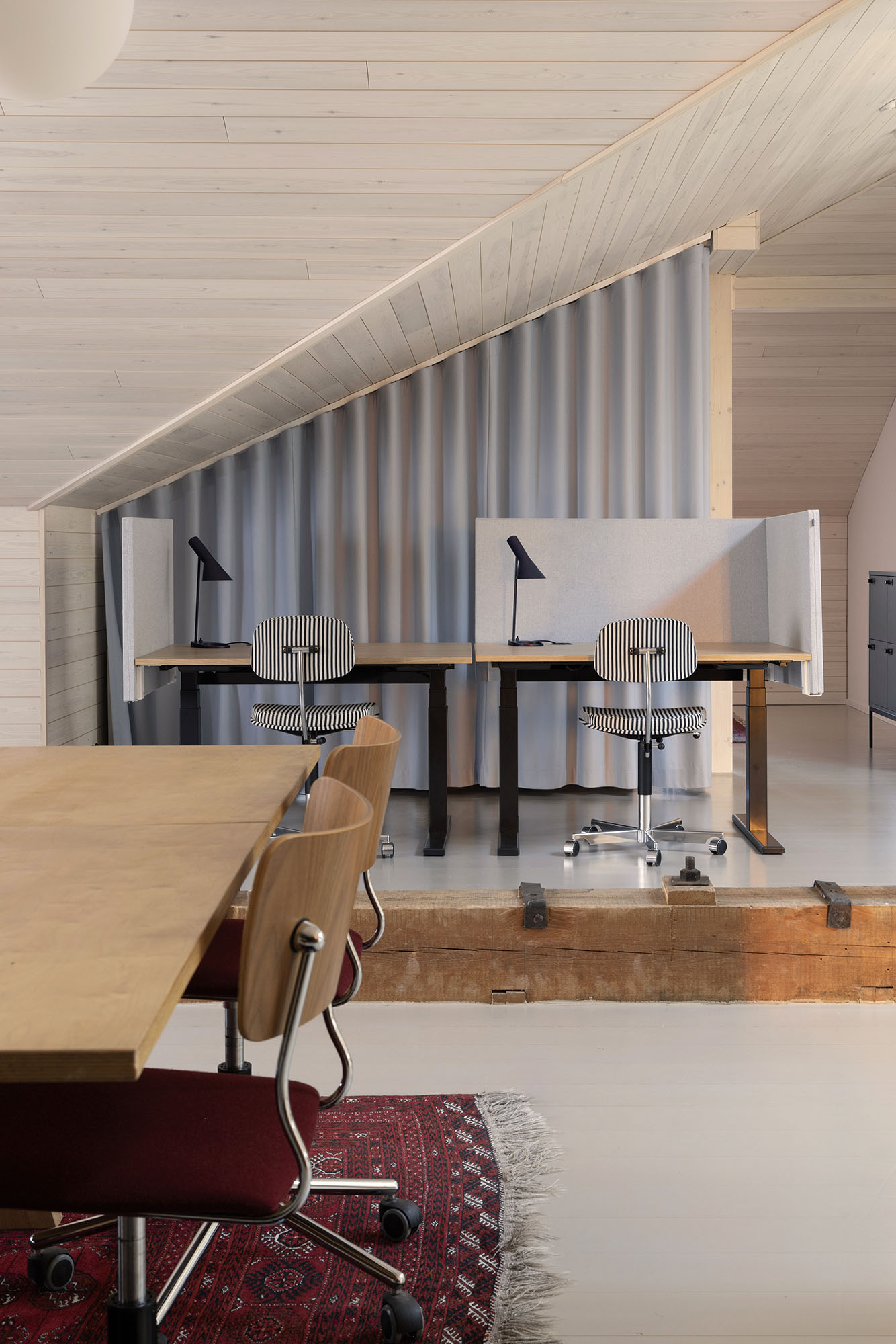 Puistokatu 4 science and hope center research attic work area