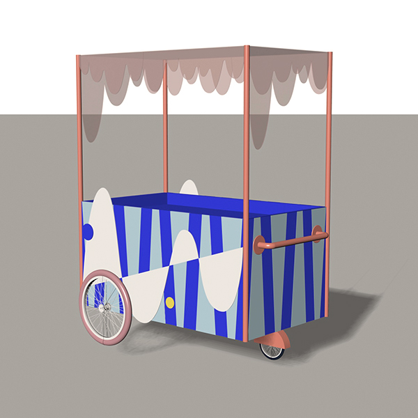 Sievo office design behind the scenes breakfast cart