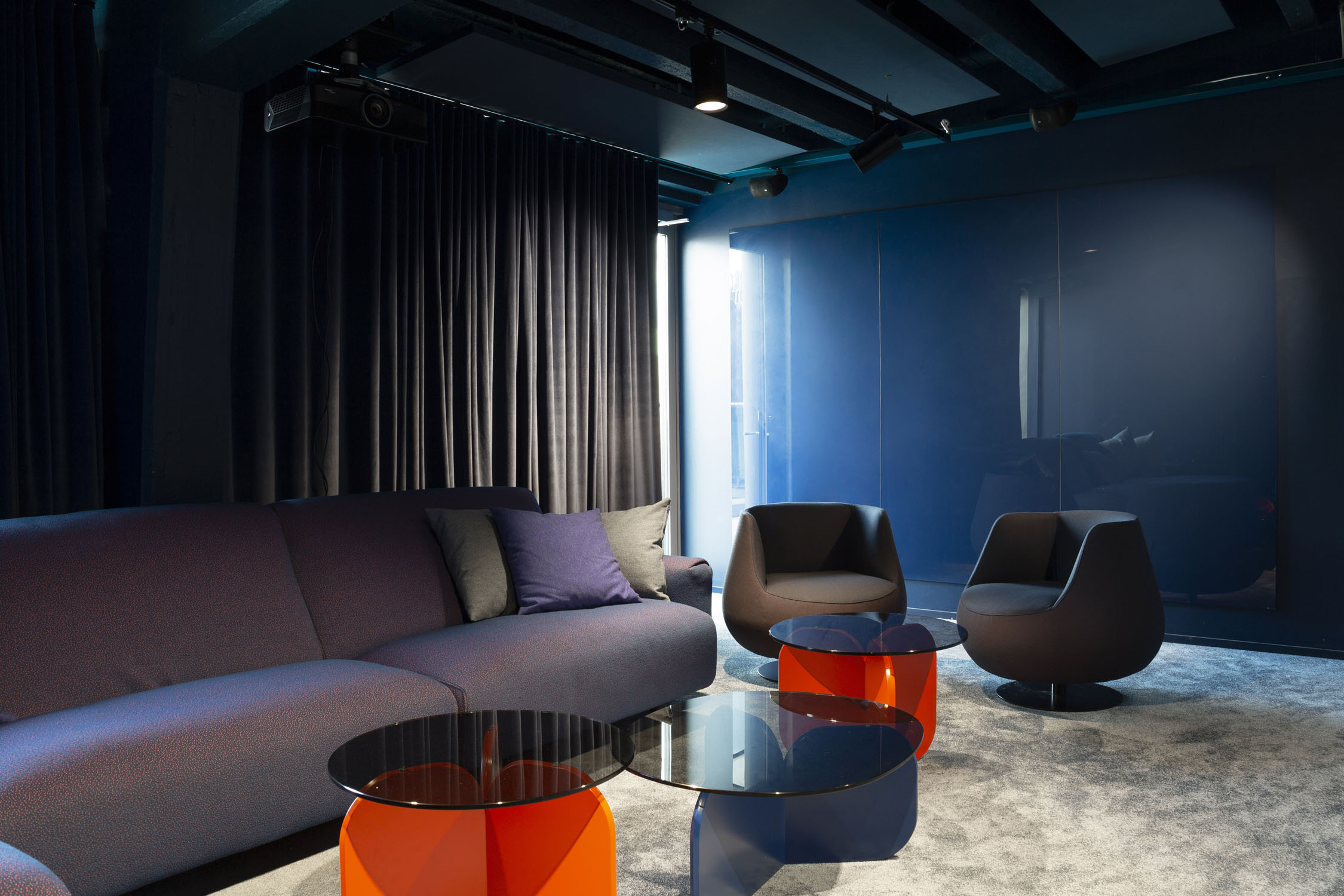 Supermetrics office meeting room cinema