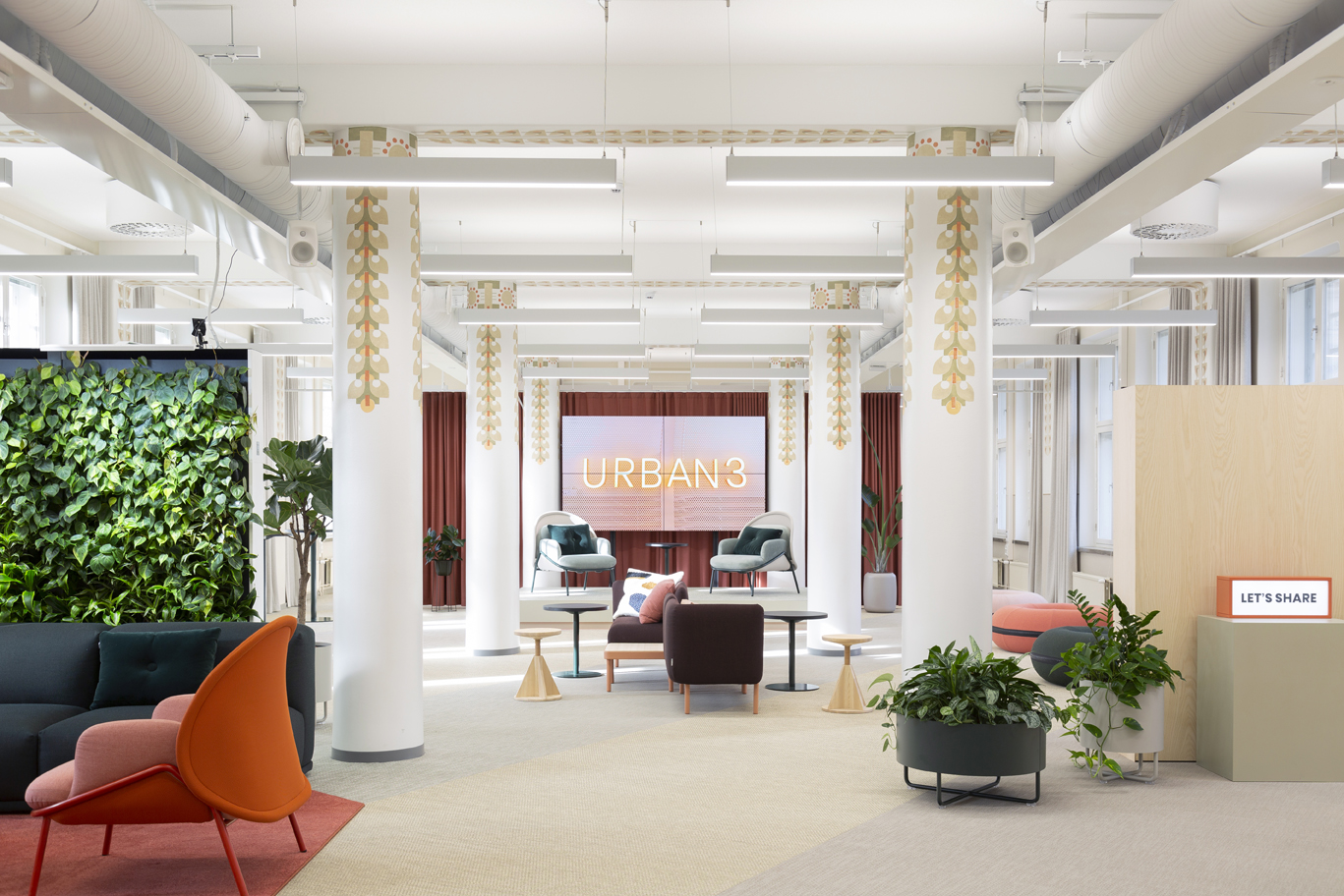 Urban3 coworking hub event space