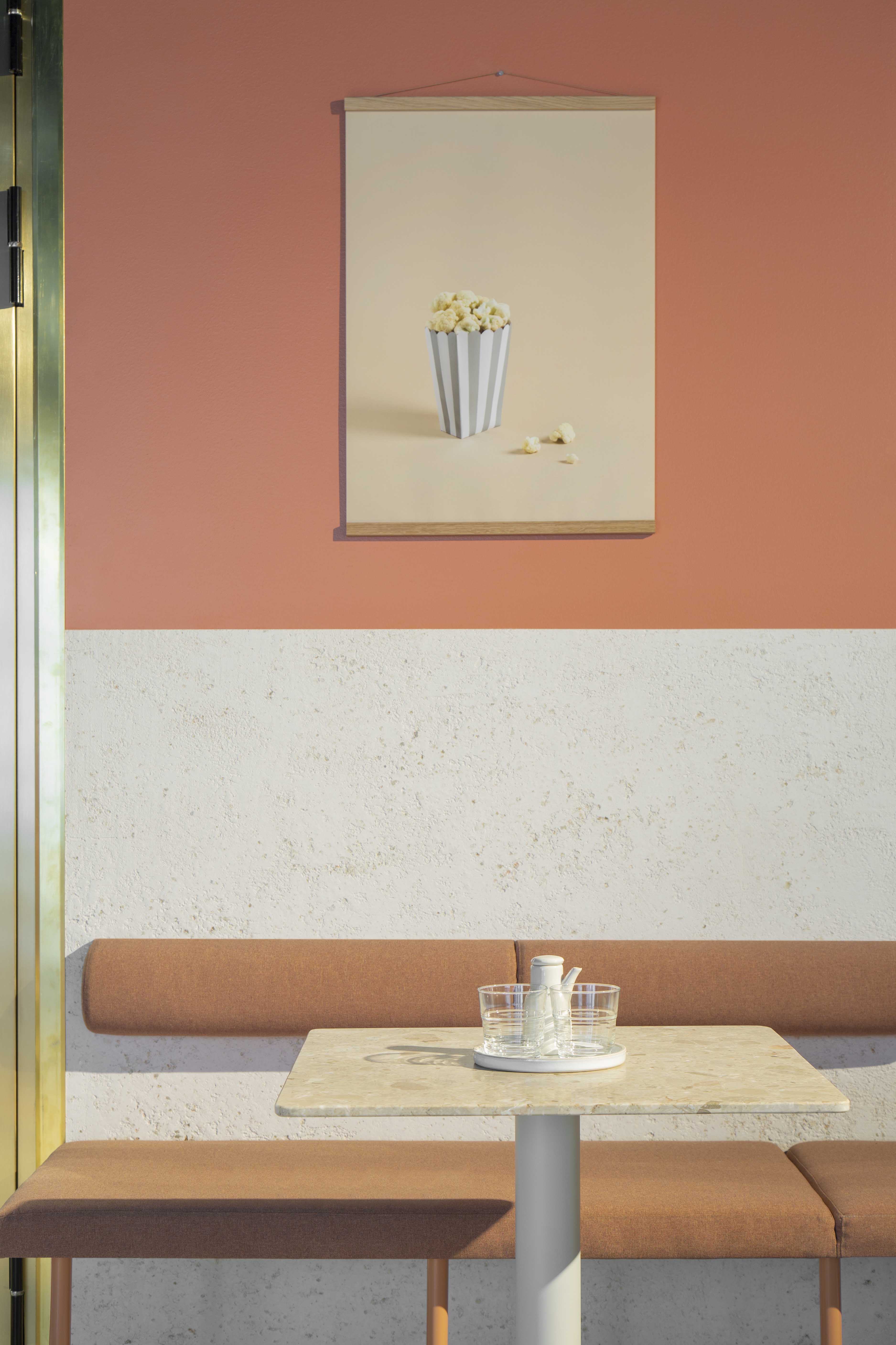 Vegoshi restaurant poster design ice cream